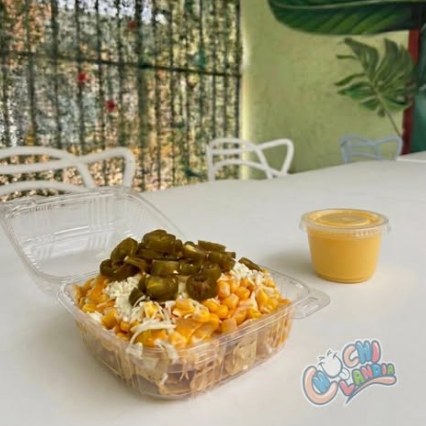 Nachos con Elote