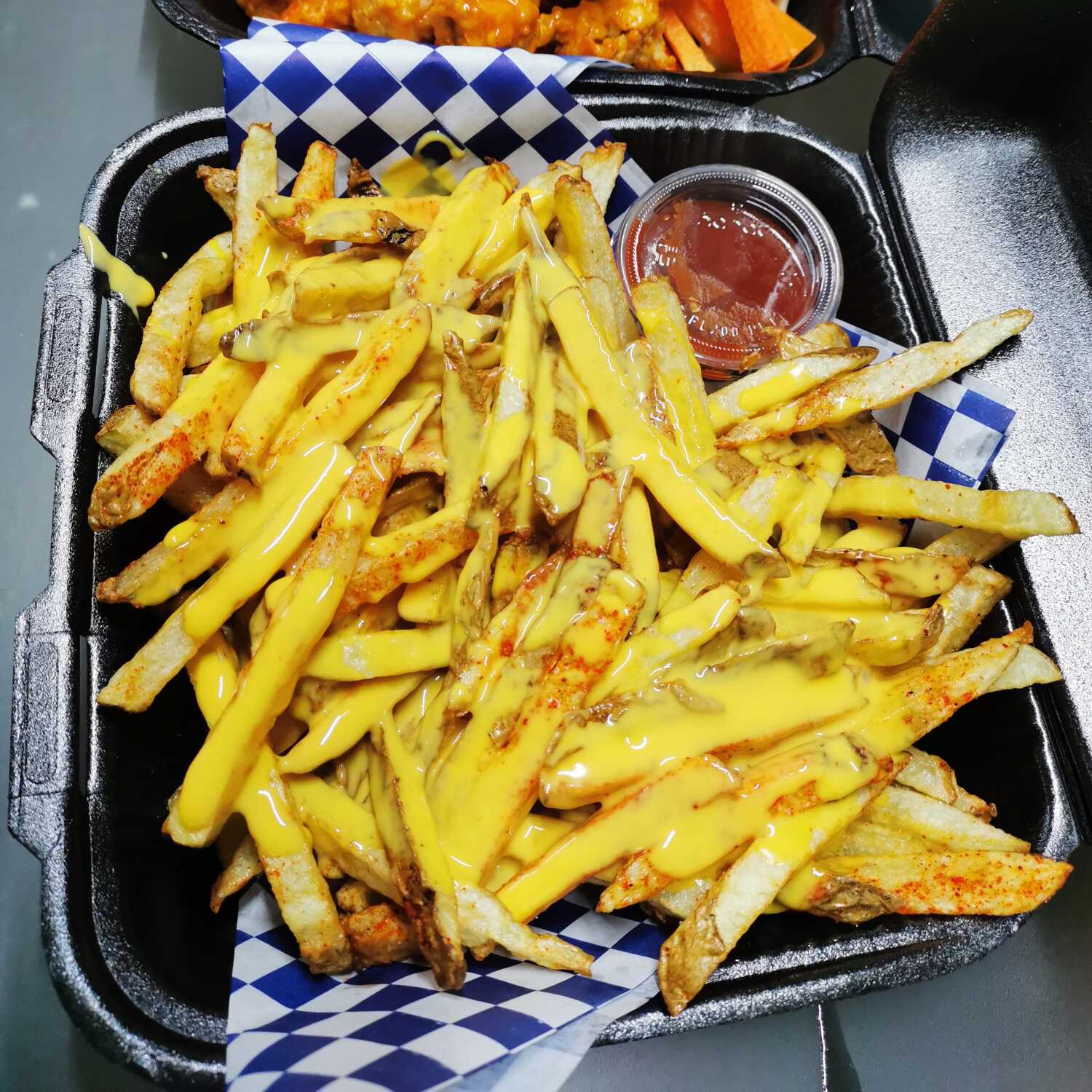 Papas con Queso