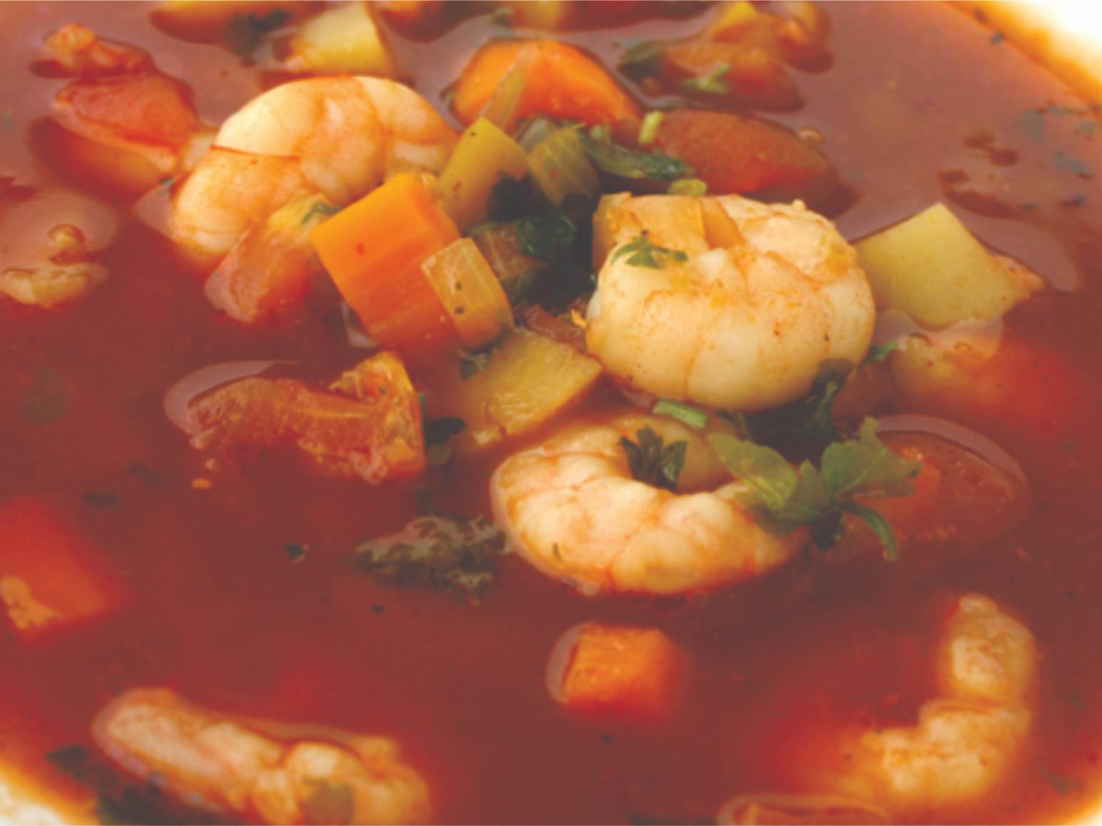 Caldo Mixto de Mariscos