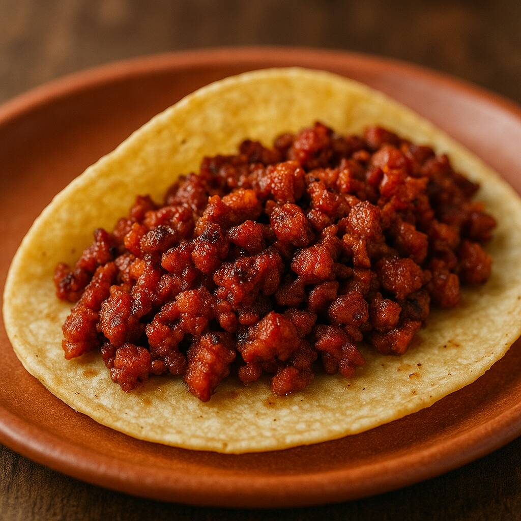 Taco de Chorizo Asadero
