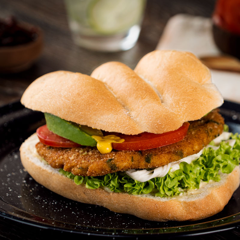 Torta de Milanesa de Pollo