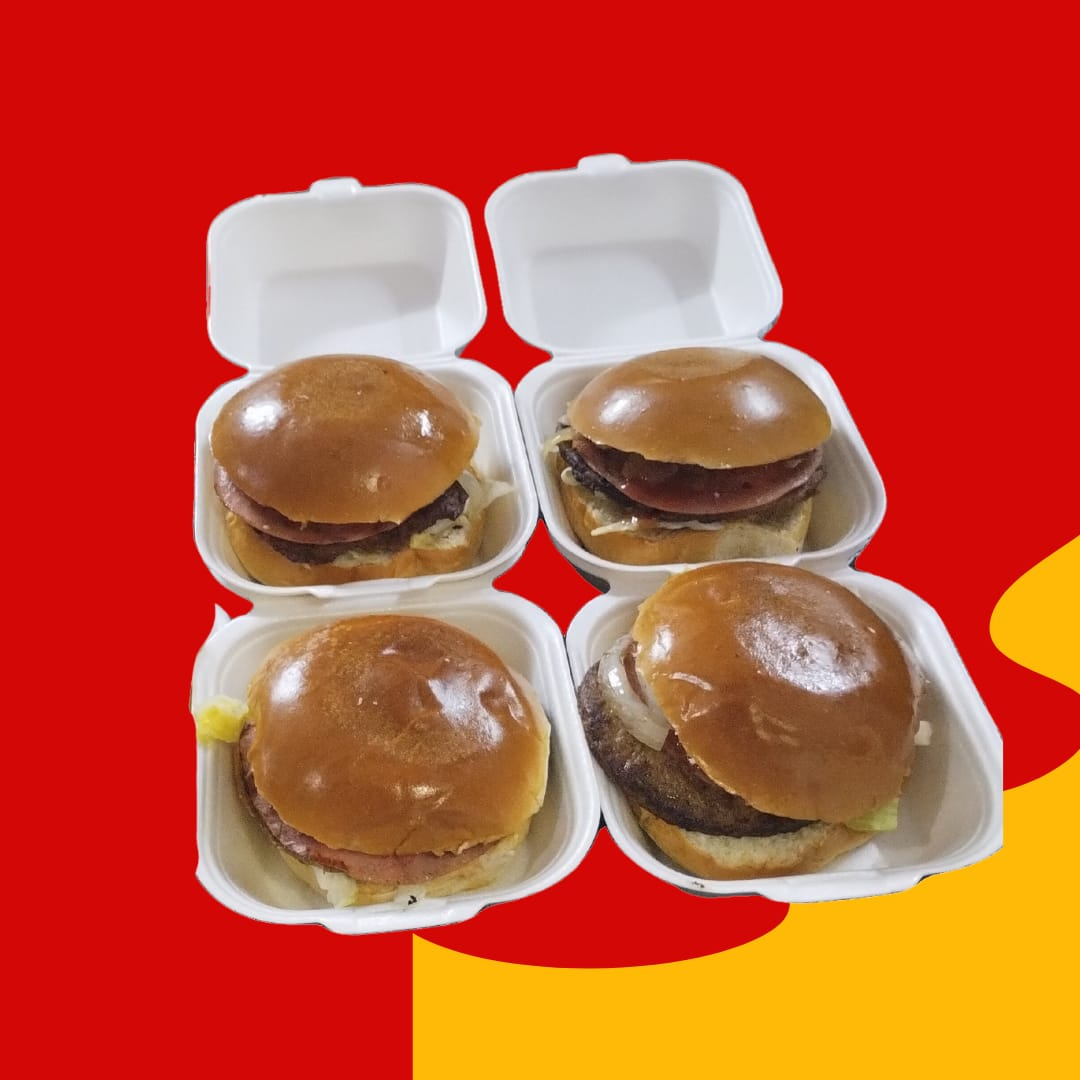 Combo 2 hawaianas + 2 champiburgers