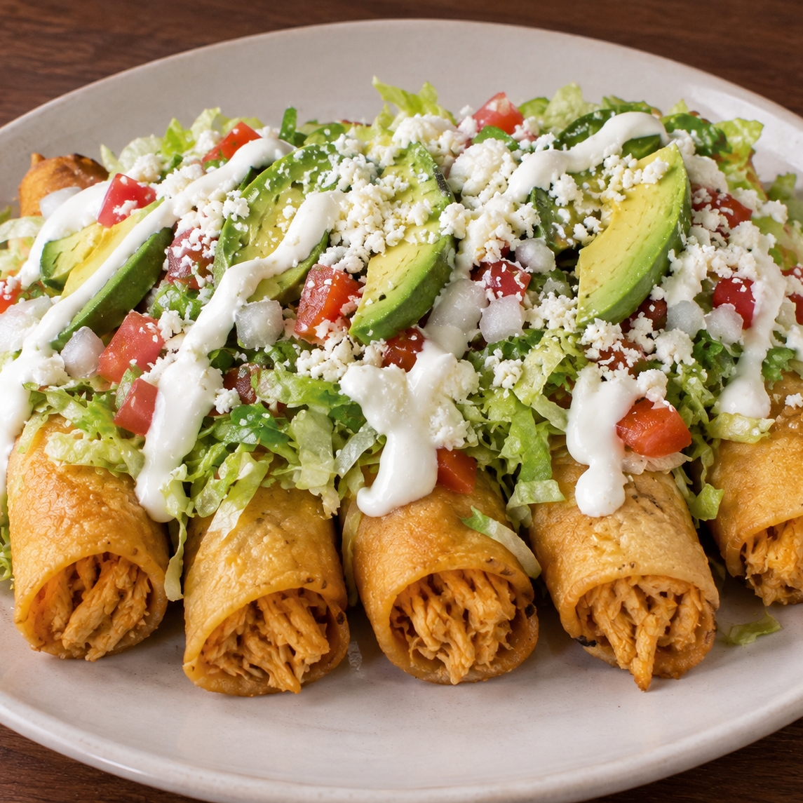 Flautas de Pollo