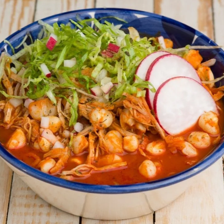 Pozole Rojo Chico
