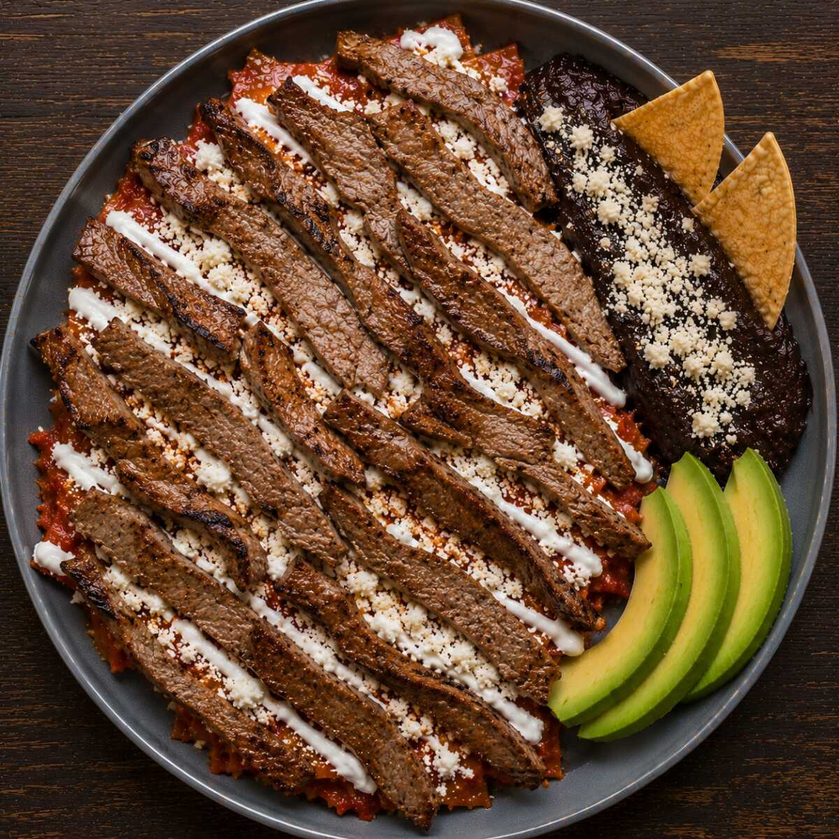 Chilaquiles Bistec