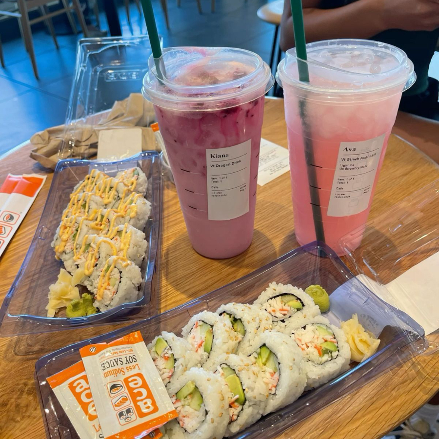 Combo Pareja (2 Sushis Básicos + 2 Bebidas)