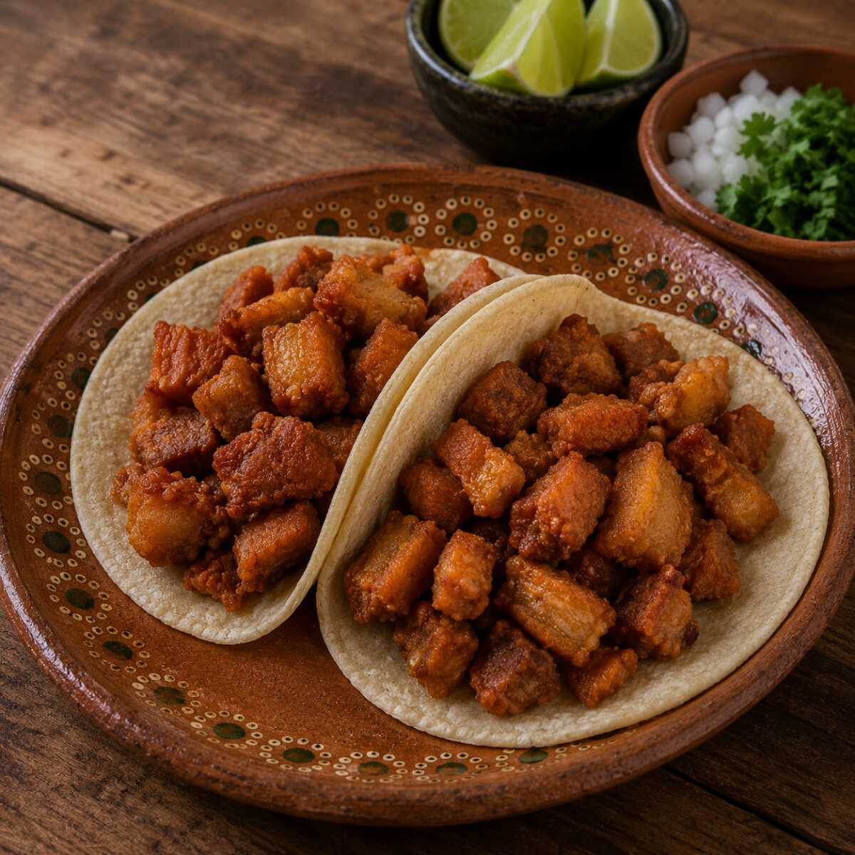Taco de Chicharrón Seco