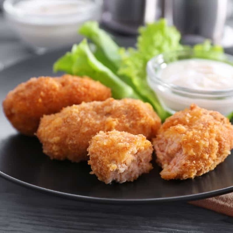 Croquetas Salmón y Cangrejo 🦀
