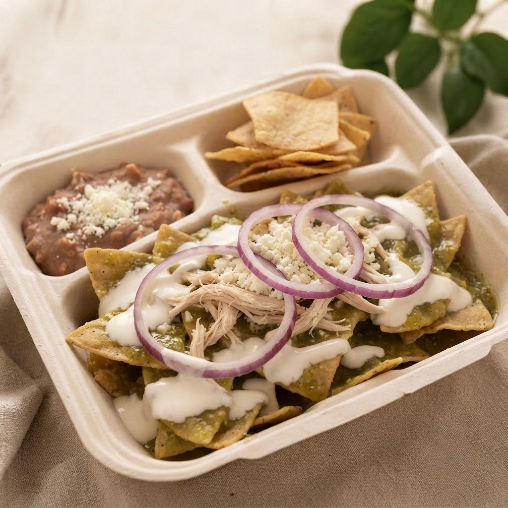 Chilaquiles (Selecciona tu proteína favorita)