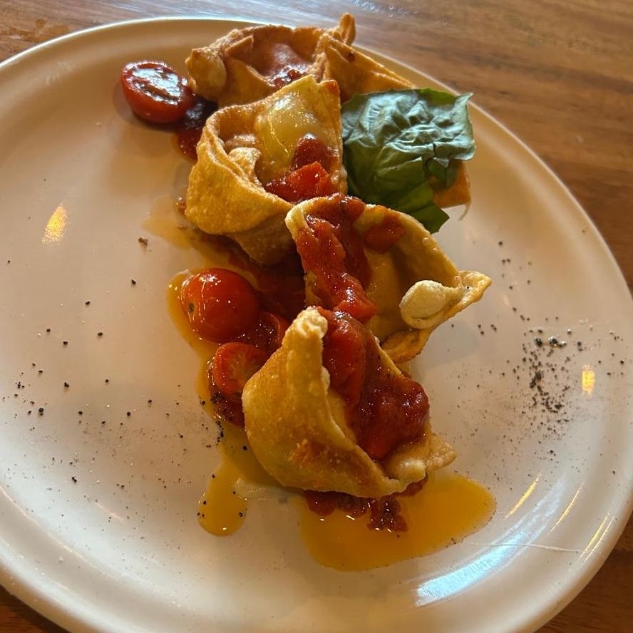 Ravioli Fritti ai Quattro Formaggi
