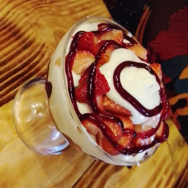 Fresas con Crema