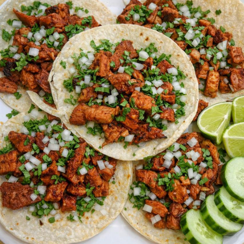 orden de 5 pzas tacos al pastor