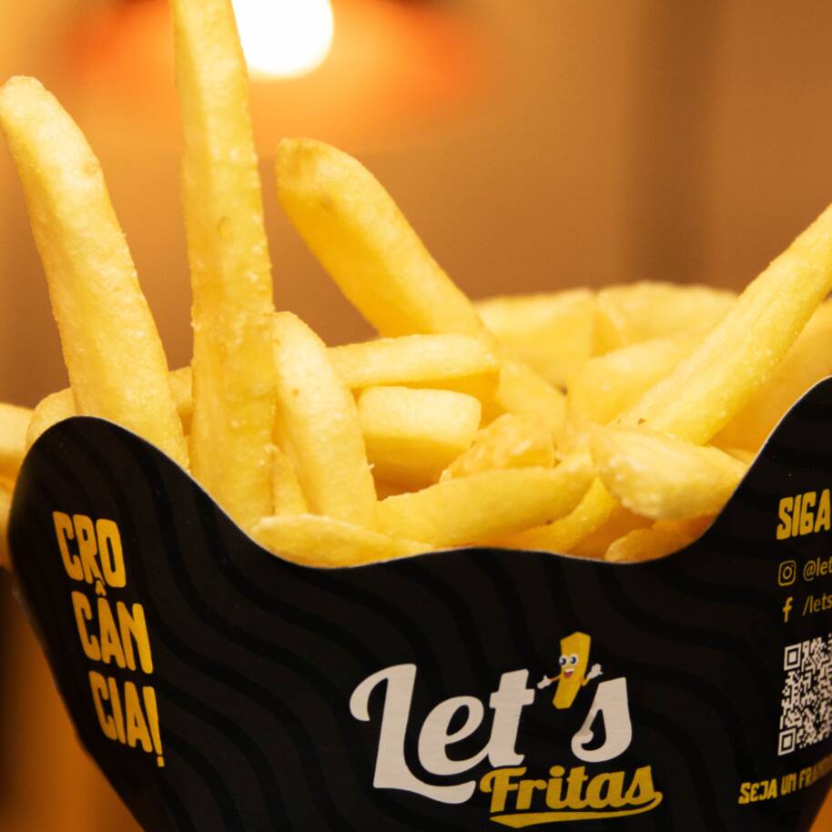 280 gramas da melhor batata frita crocante, sequinha e com um toque especial do nosso tempero secreto, experimente e se apaixone no nosso sabor exclusivo!