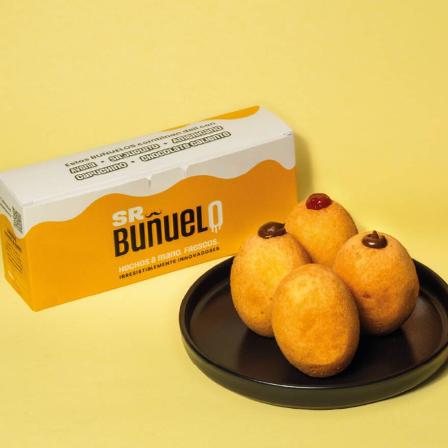 Caja X 4 Buñuelos Mixta