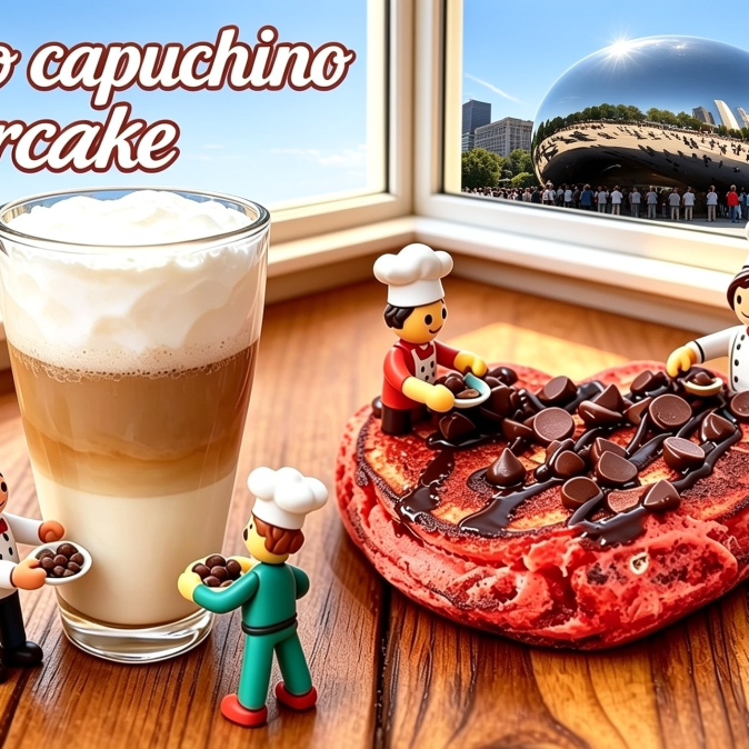 Frecake+Capuchino
