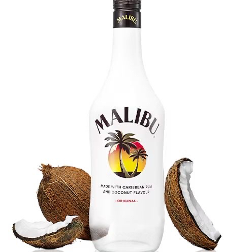 Malibu, gelo de coco, energético Vibe ( DOSE COPÃO)