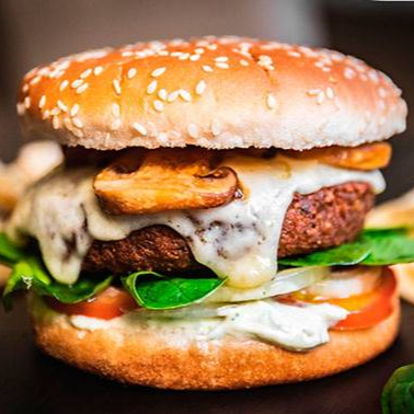 Hamburguesa de Champiñones