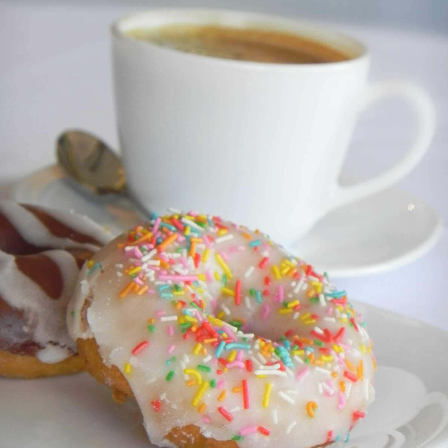 Café y dona