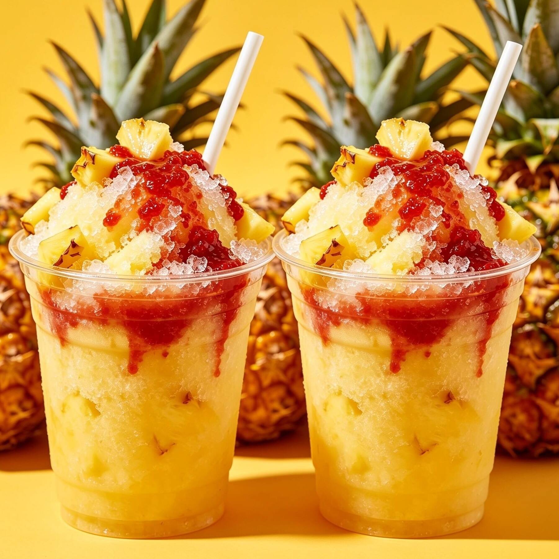 Dos Chamoyadas de Piña