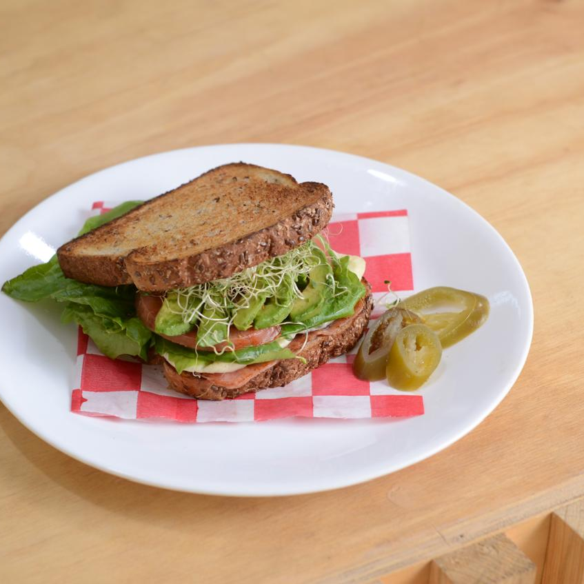 Sandwich de Jamón con Panela