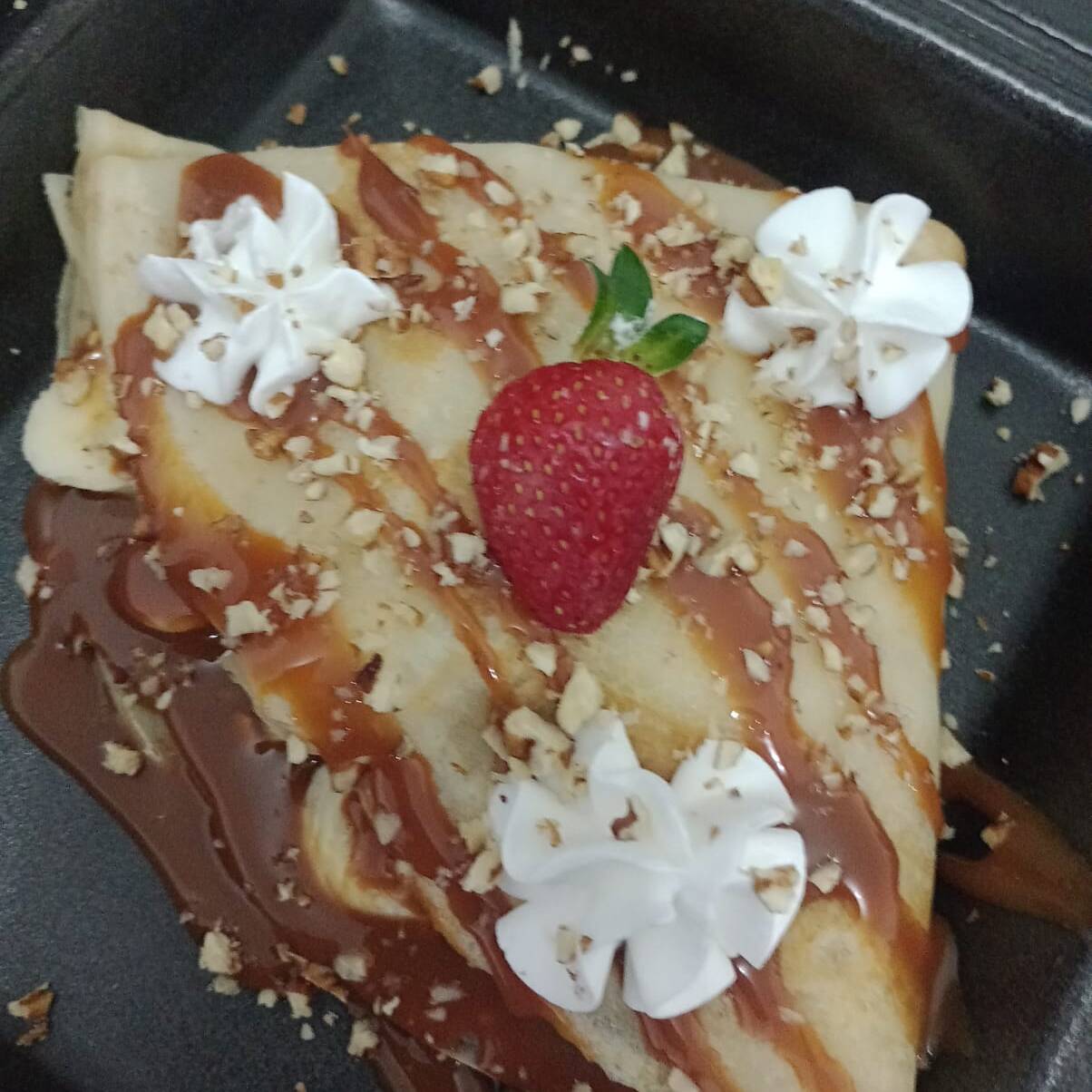 Crepa Dulce de Leche y Plátano