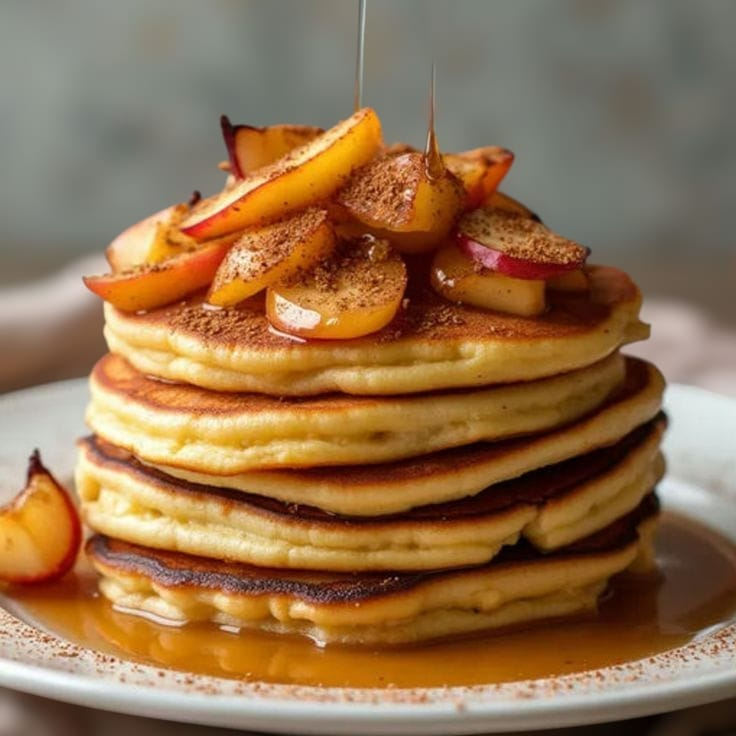 Pancakes con Manzana y Canela