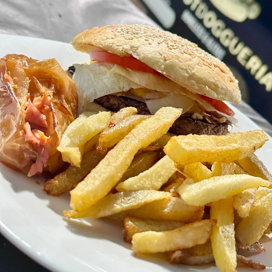 HAMBURGUESA SENCILLA