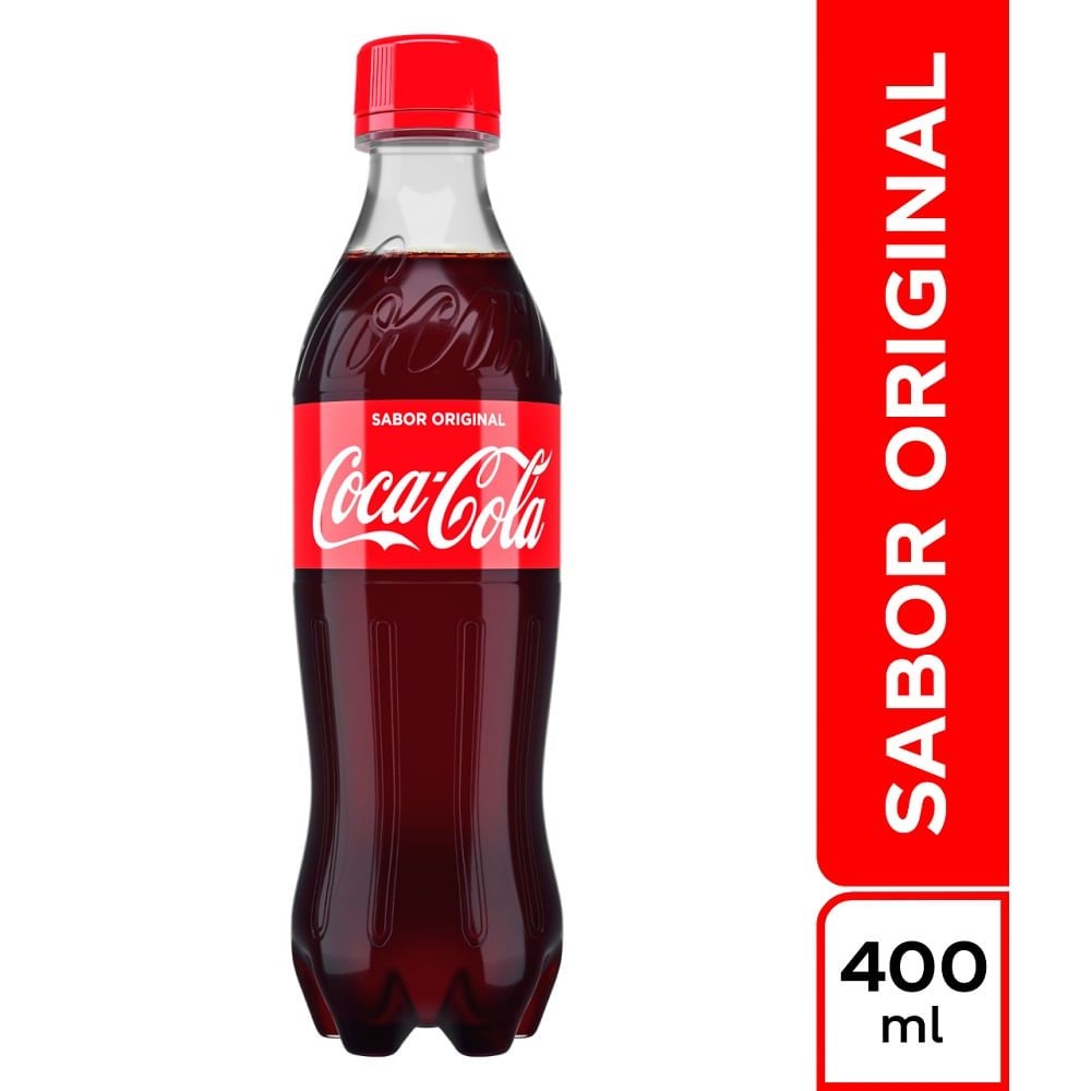 Gaseosa Coca-Cola orginal 400ml
