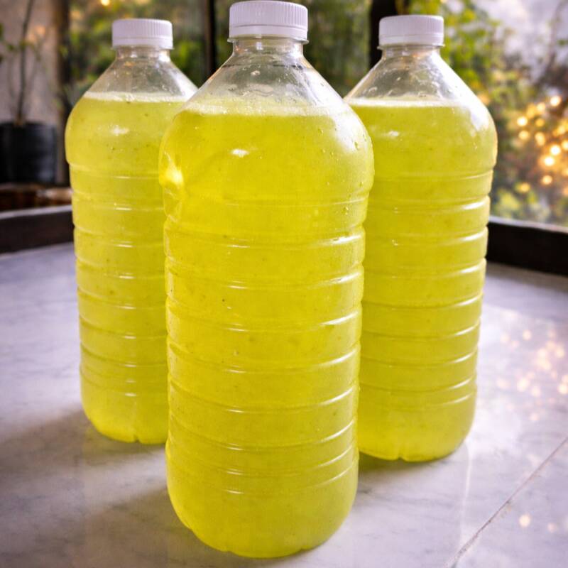 Agua de Limon con pepino 1L
