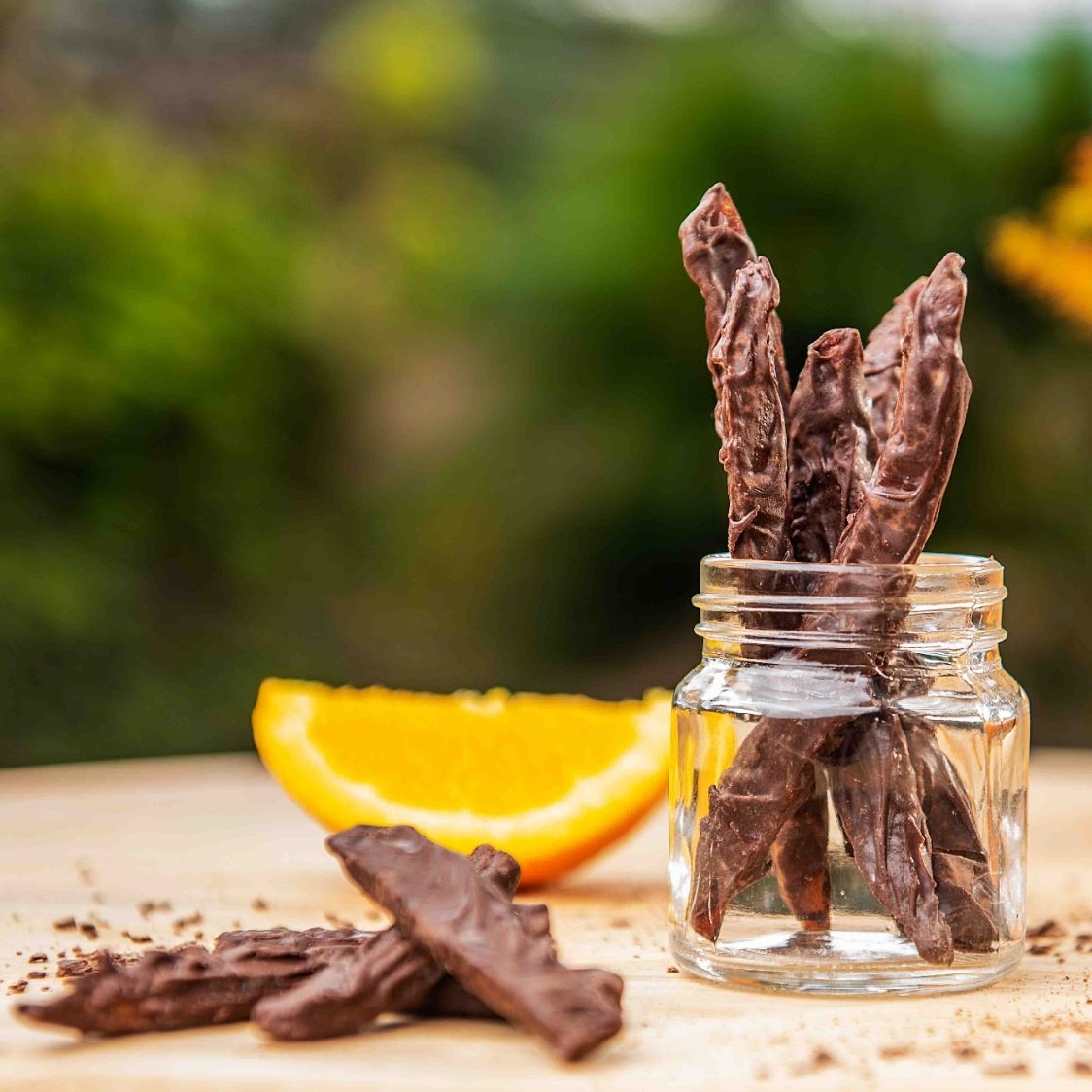 Gajos de Naranja con Chocolate (5-6 Uds)