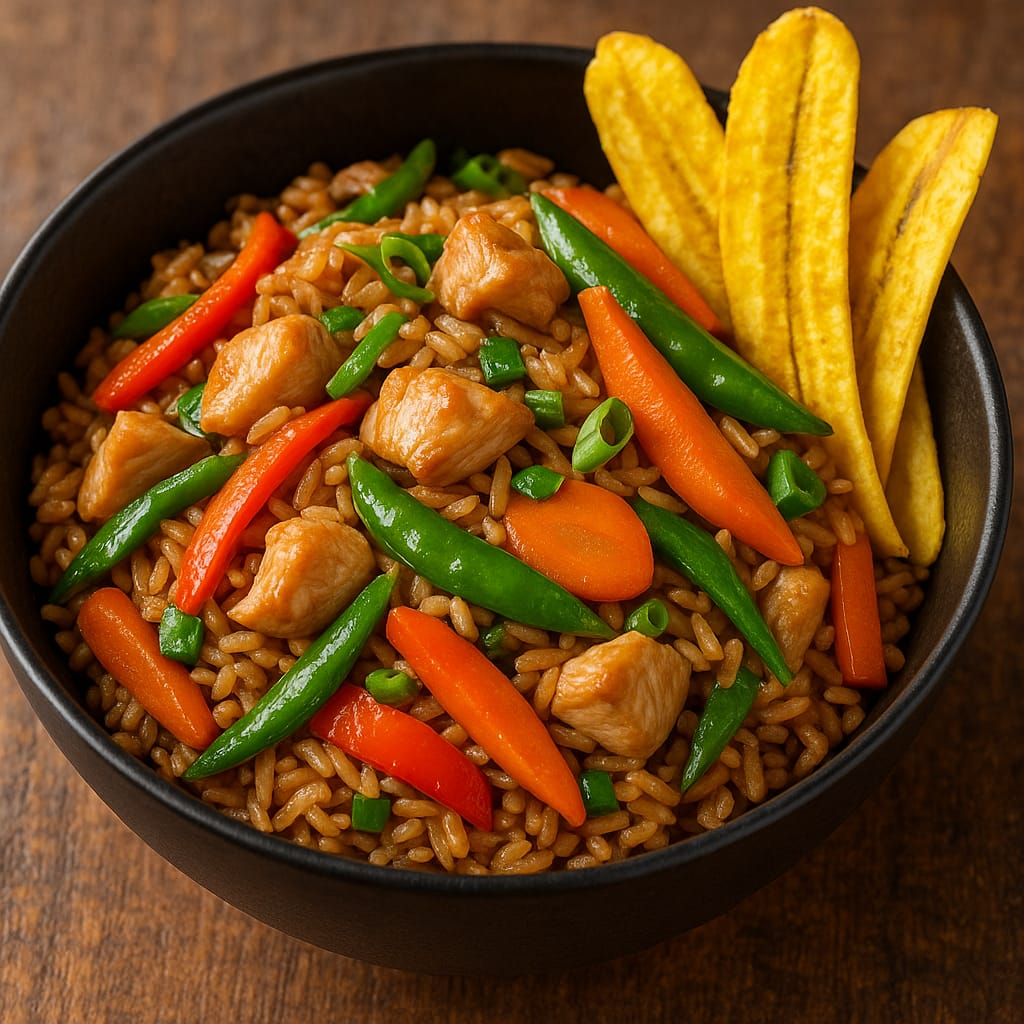 Arroz Wok Pollo