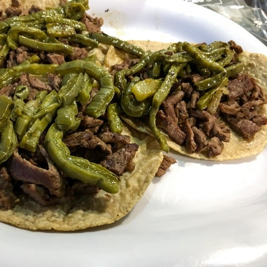 Tacos de Bistec