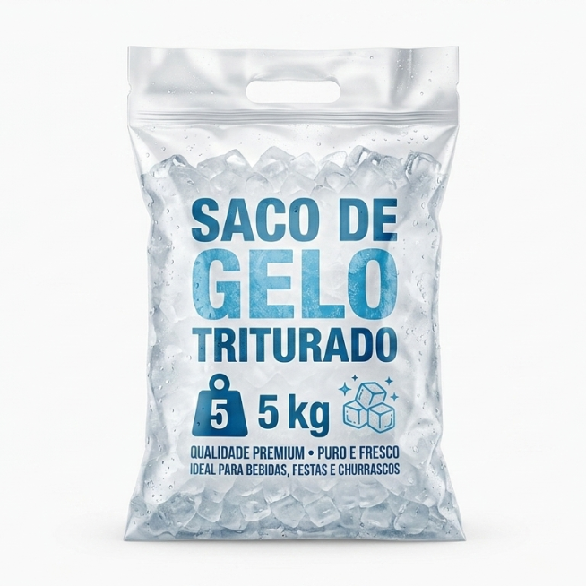 Saco de Gelo 5kg