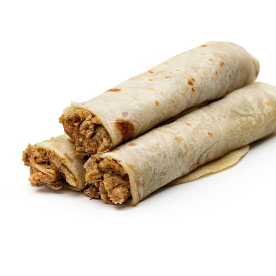 Burritos chicharrón verde (burritos de la casa)