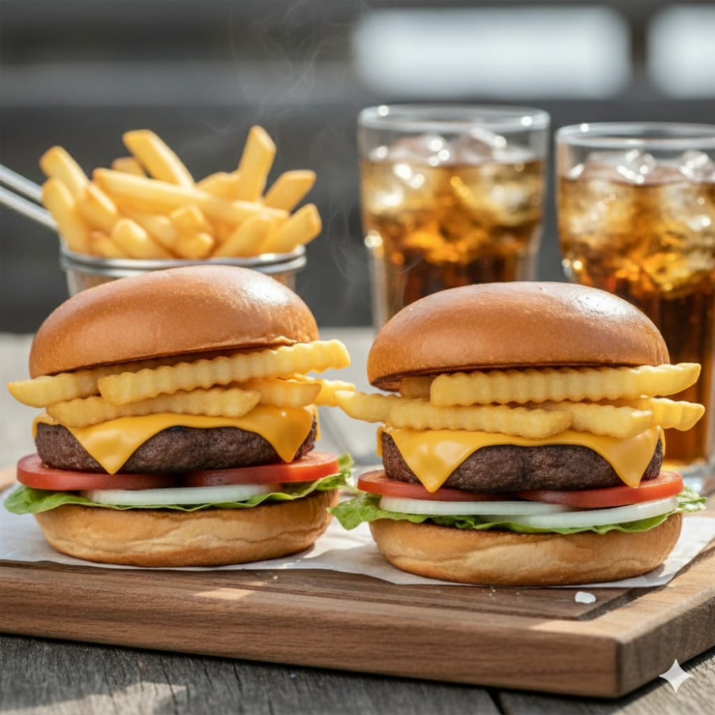 Combo Fusion Para Dos X 2 Papá 2X Gaseosa