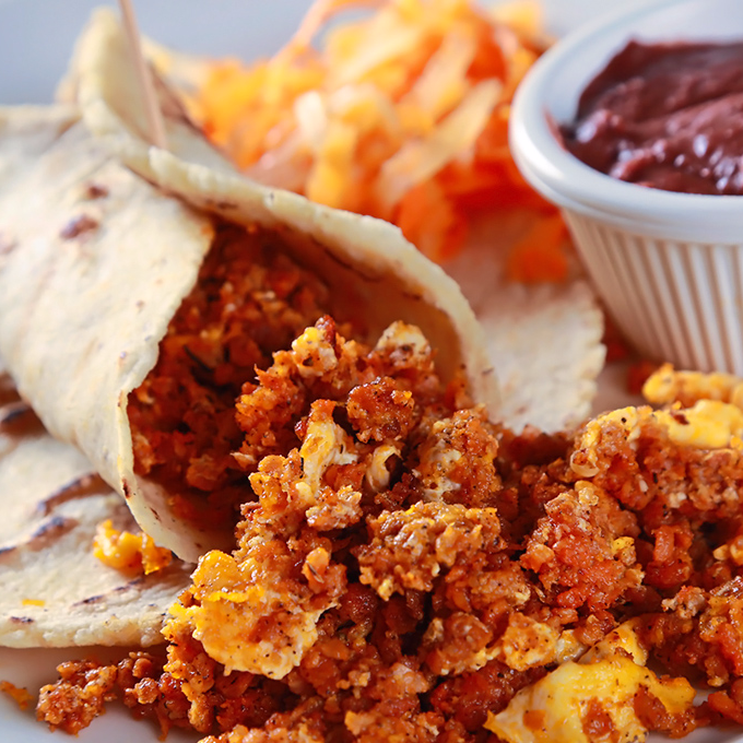Chorizo con Huevo