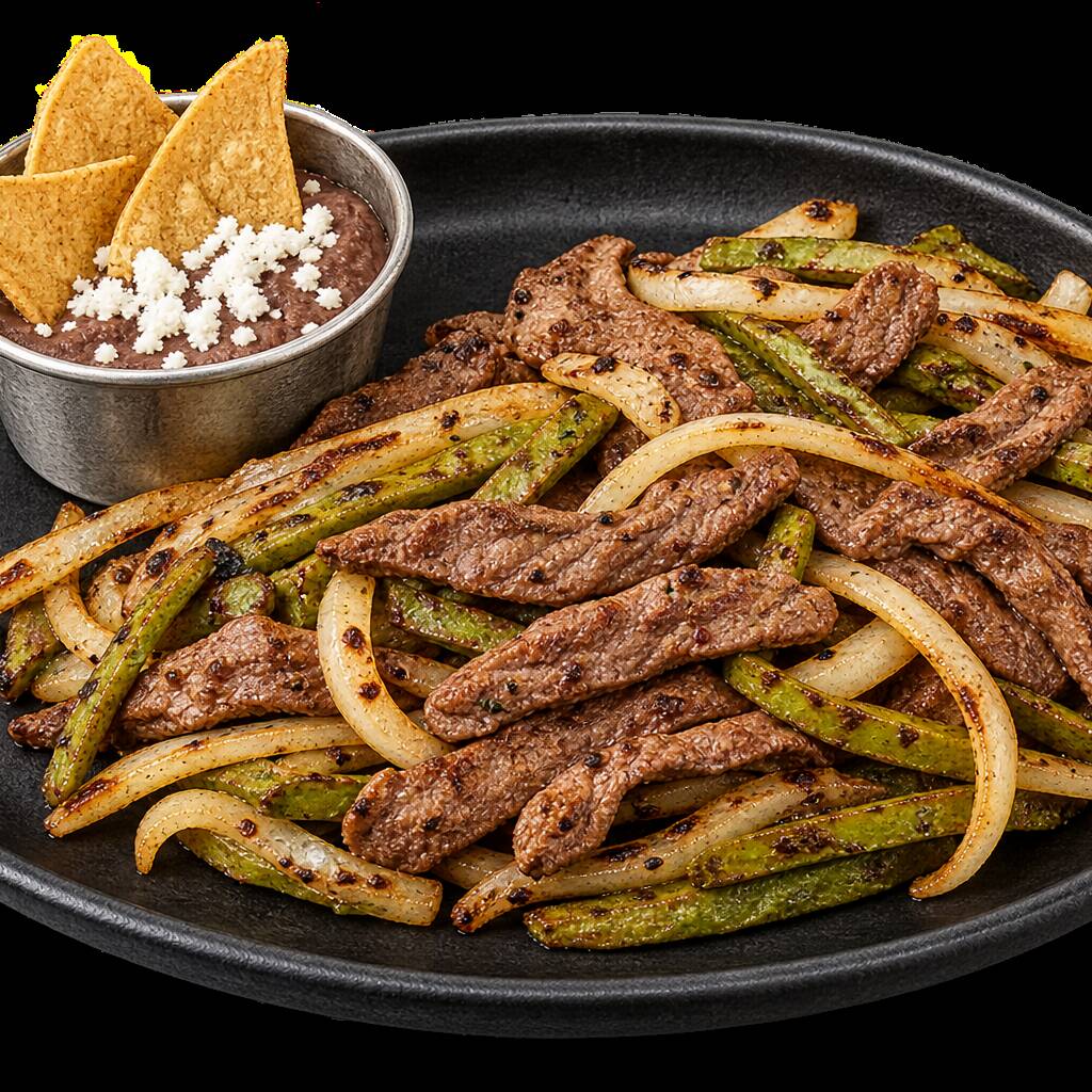 Cecina Encebollada