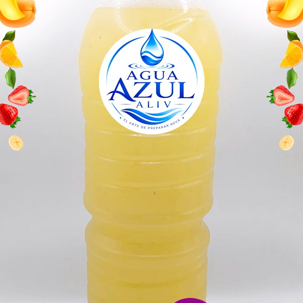 Agua de Piña de 1 Litro
