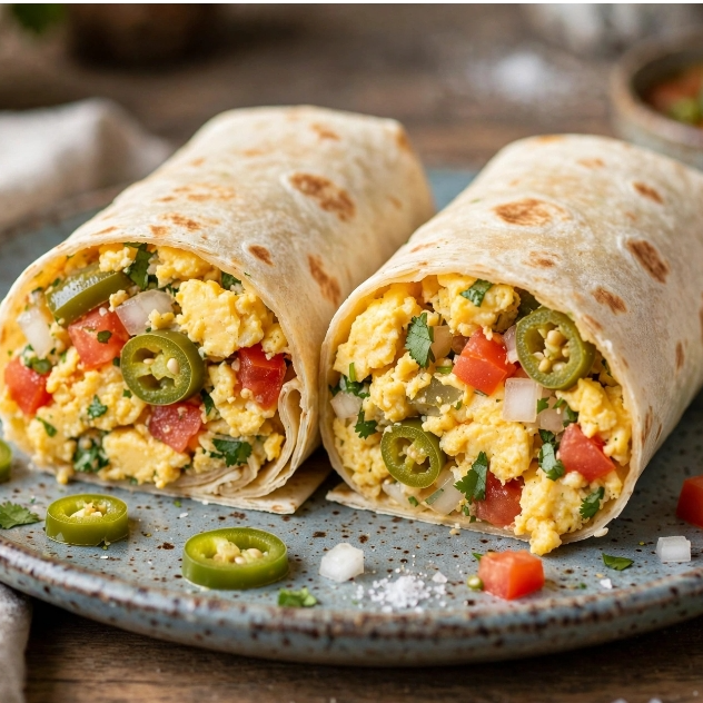 Burrito de Huevo a la Mexicana
