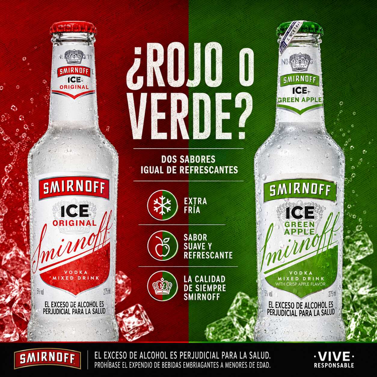 SMIRNOFF X 275 Ml UNIDAD