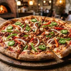 Pizza a la Mexicana