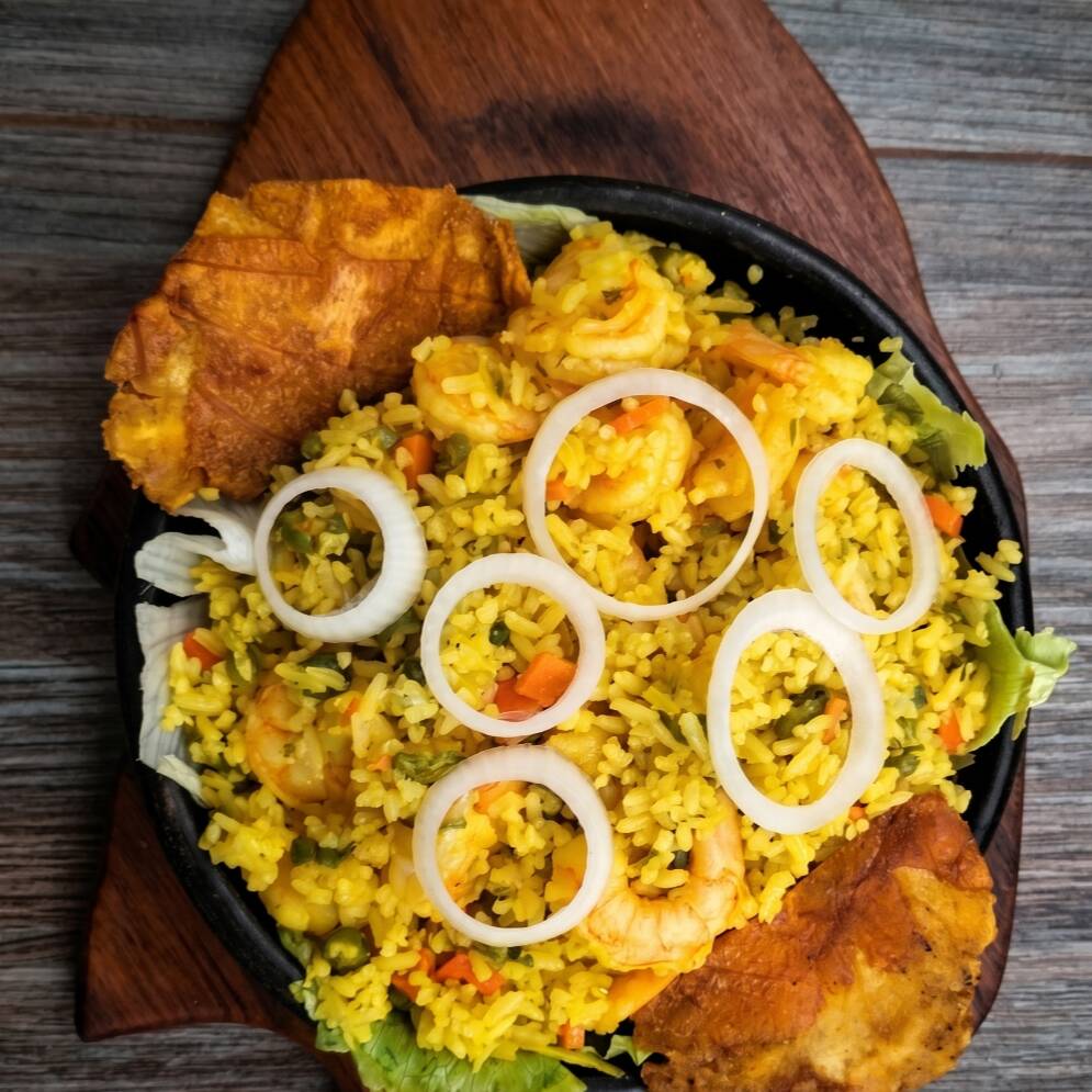 Arroz con Camarones