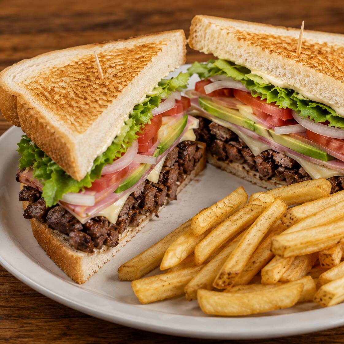 Sandwich De Carne Asada