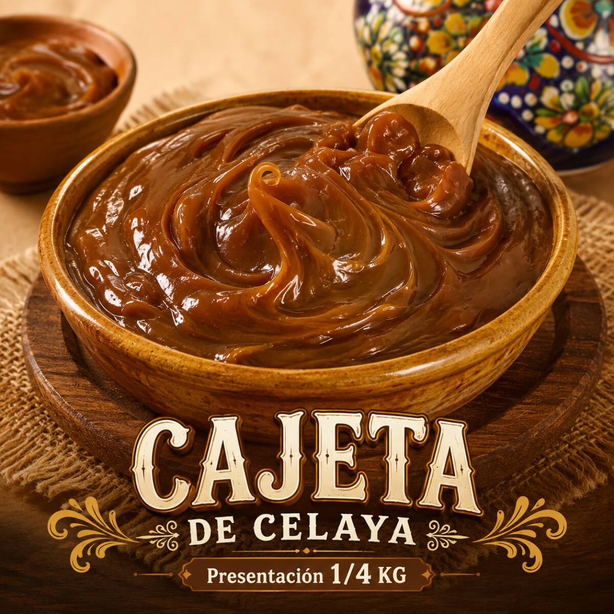Cajeta de Celaya 1/4KG