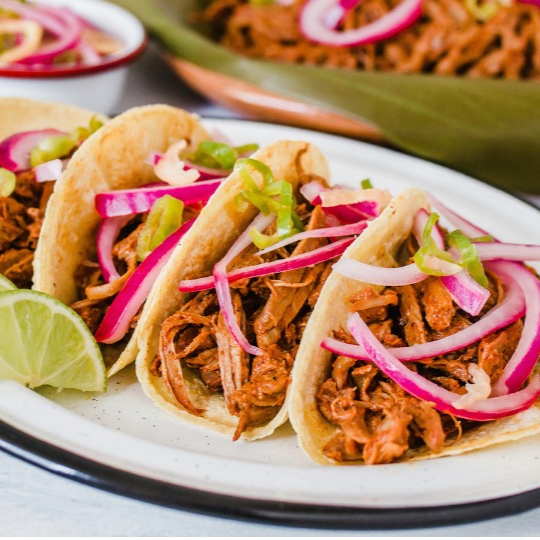 4 Tacos de Cochinita Pibil