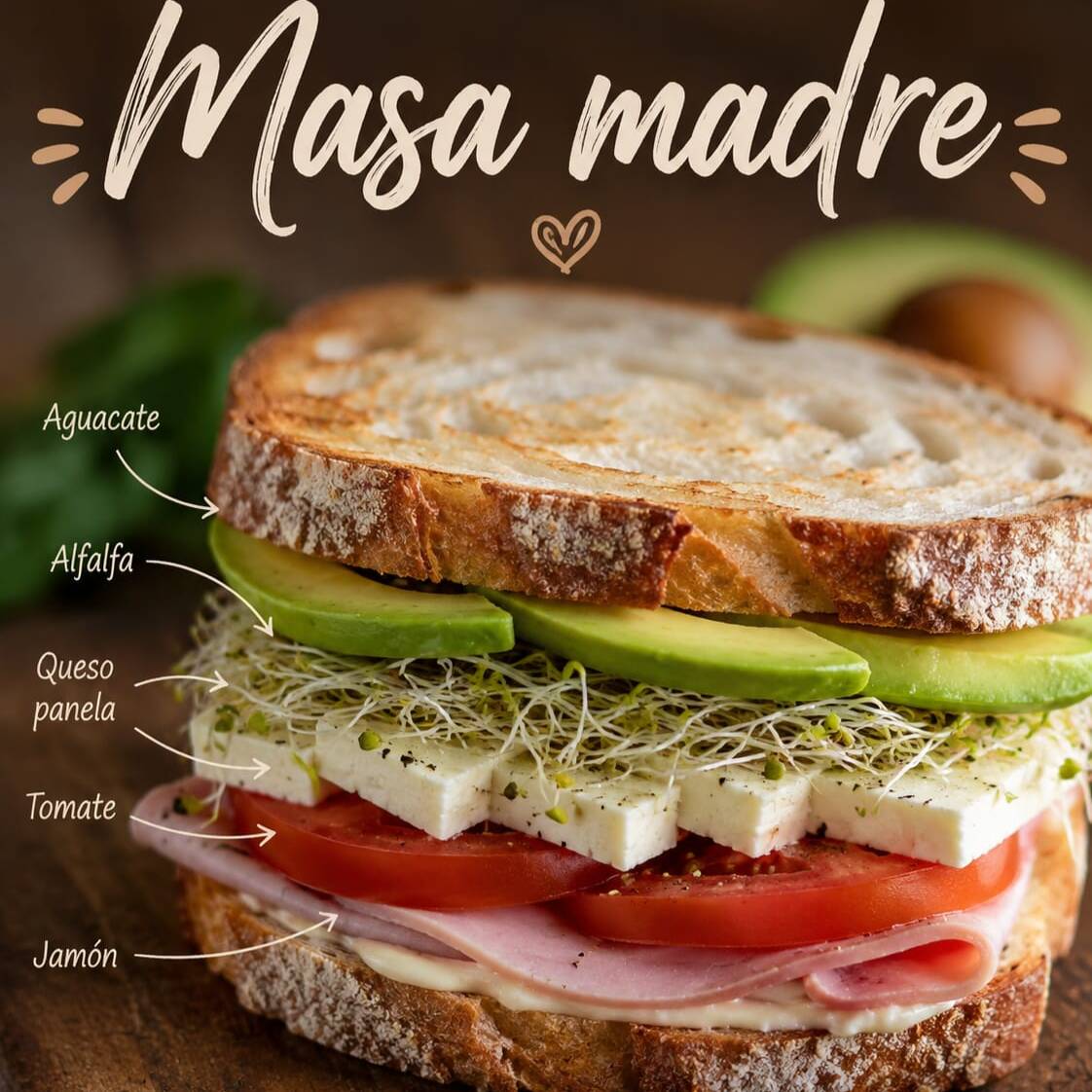 Sandwich de Panela