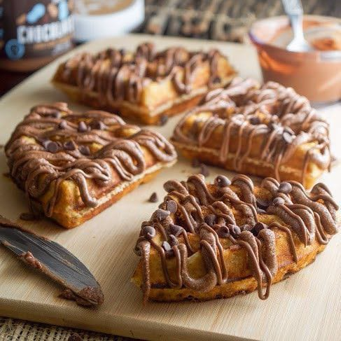 Waffle de Chocolate