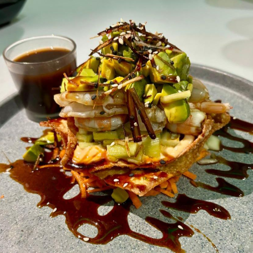 Tostada de Camaron