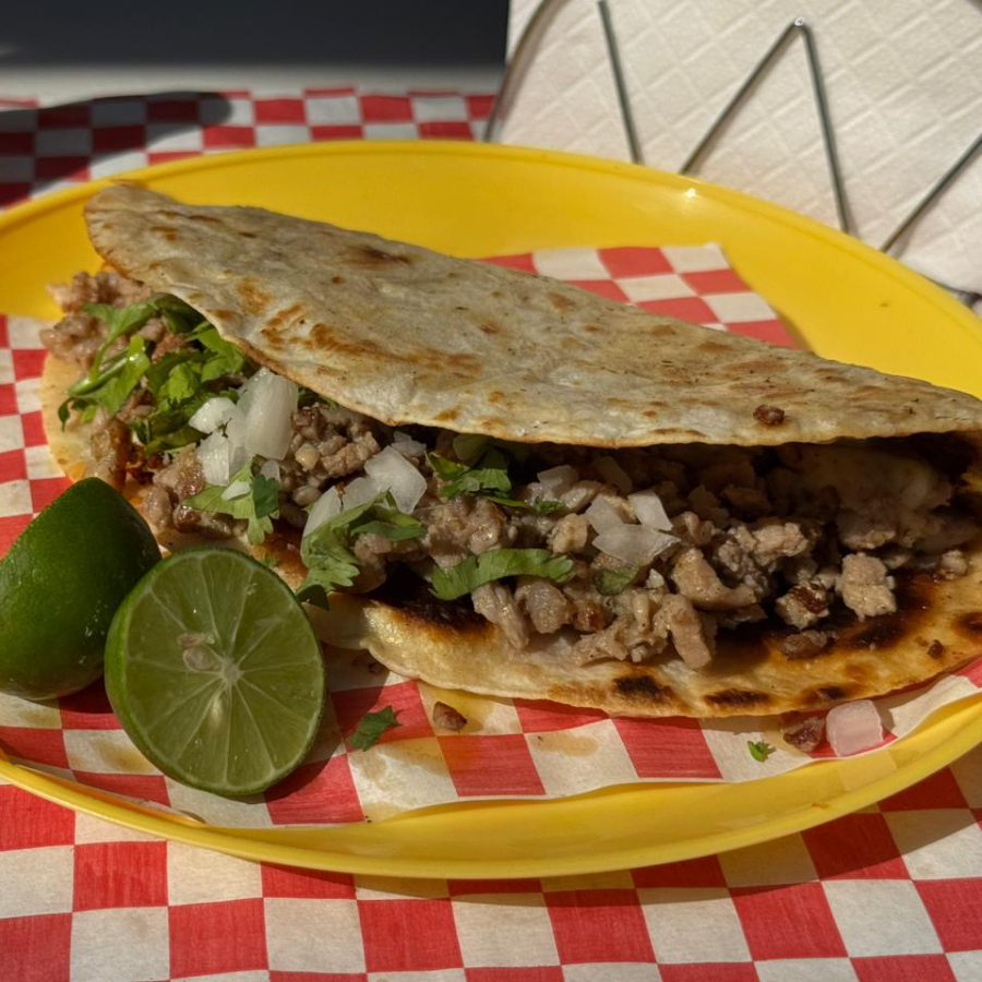 Quesadilla de bisteck de harina