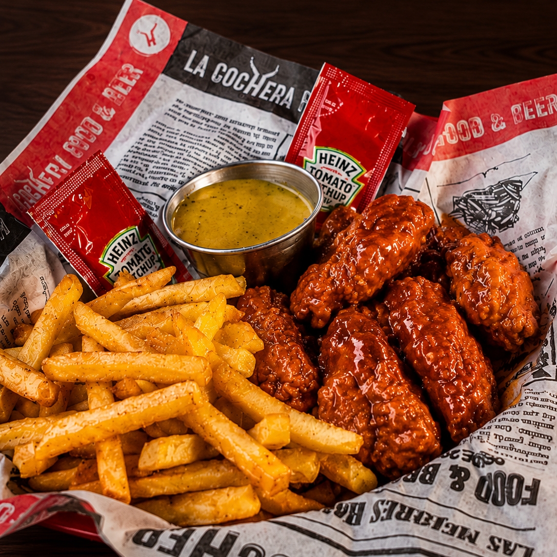 Boneless de Pollo PROM, con papas gratis